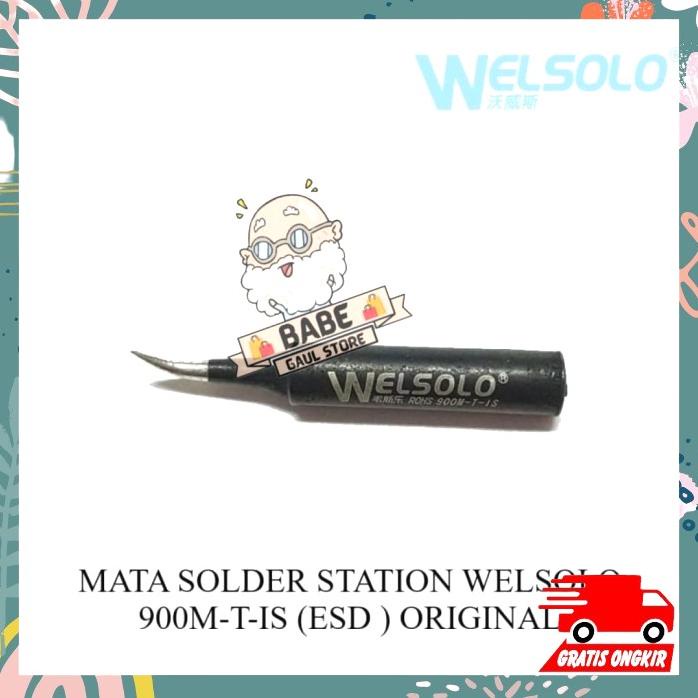 Mata Solder Welsolo 900M-T-Is Station Esd Ori