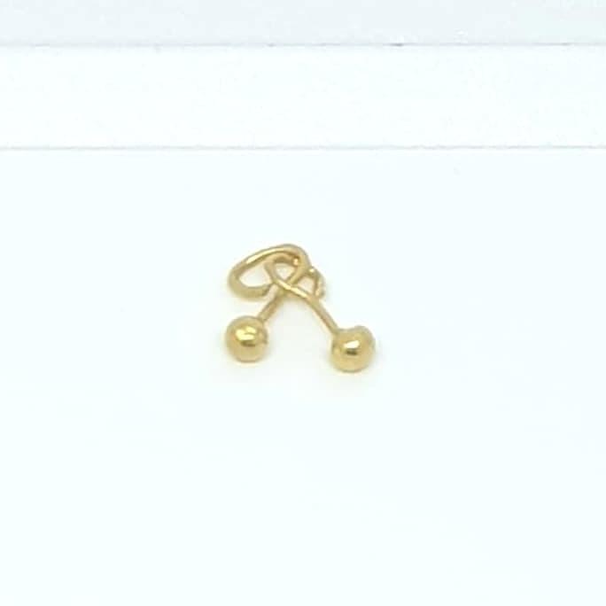 Anting Bayi / Baby Toge Emas 24 Karat 0.5 gram