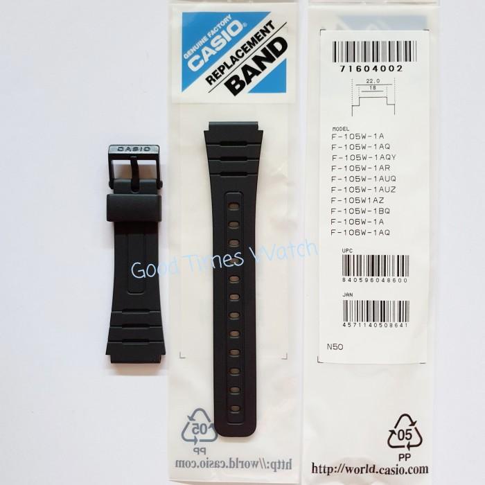 Terlaris Strap Casio F-105W F-106W F 105 F 91W F 91 F 94Wa F 94 Casio Original