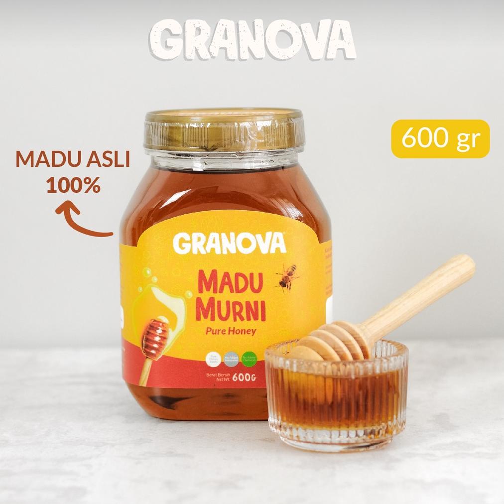 

Madu Asli 100% - Madu Murni Randu Granova 600 gram - Sehat, Natural (100% Pure Honey) Non COD