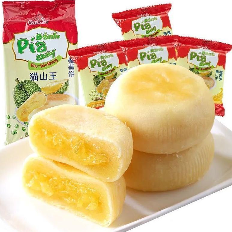 

Pia Durian Original Banh Chay Pia Durian Mausang King Isi 4 PCS Non COD