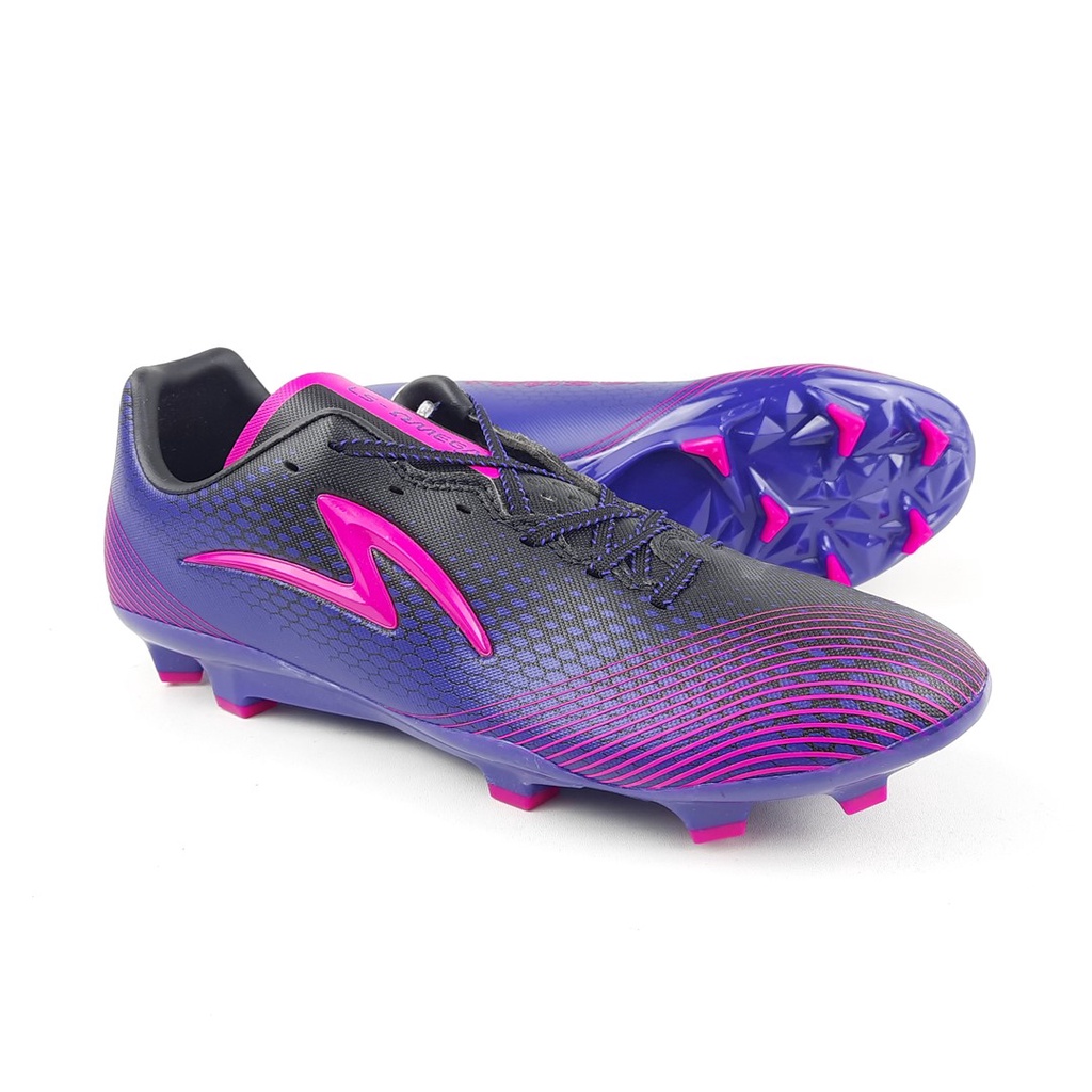 Specs Sepatu Sepak Bola LS Omega.FG Violite Black Pink Glo 38-43