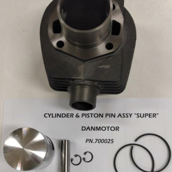 Blok Vespa Super Danmotor Lubang 2.