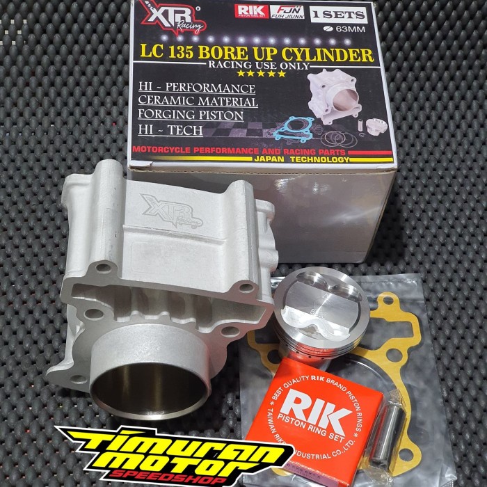 CYLINDER BLOK XTR 63 MM FORGED CERAMIC JUPITER MX - MX KING - VIXION