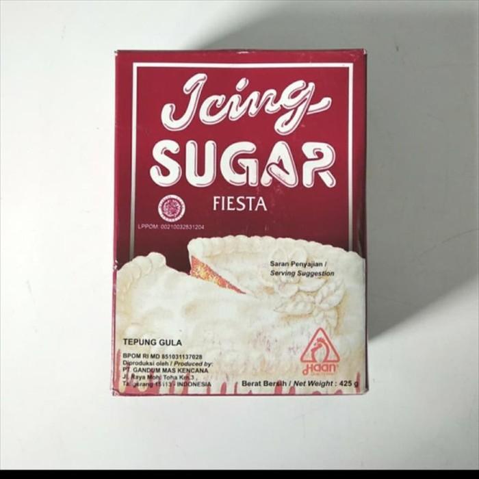 

Terlaris Haan Fiesta Icing Sugar Kemasan 425 Gr