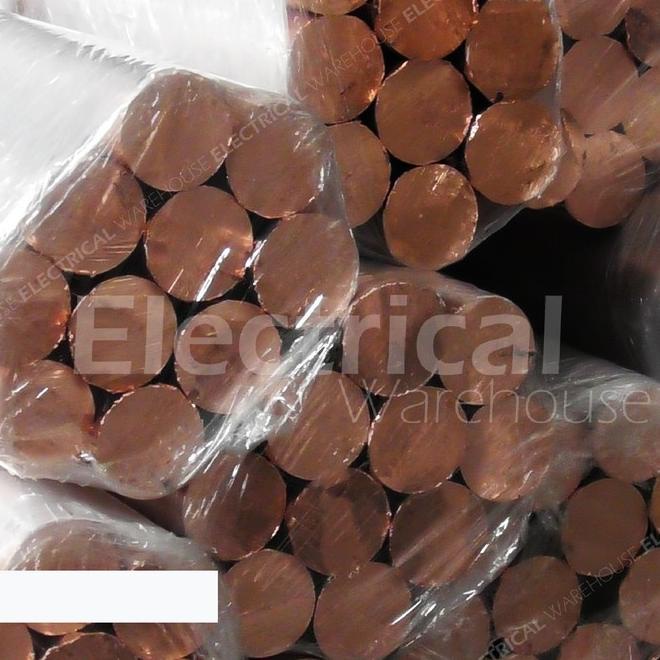 Copper Rod 5/8 Inch Full 16Mm 3 Meter ( Ground, Grounding Tembaga 3M)