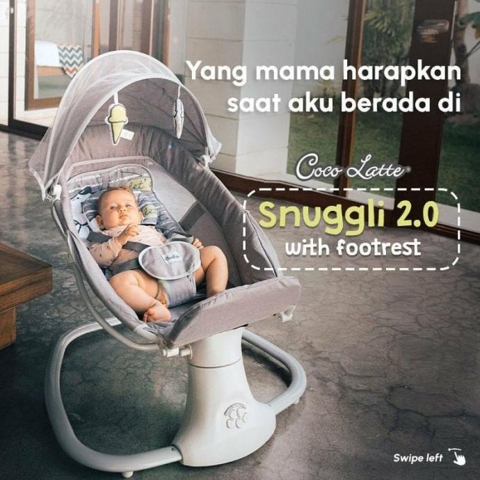 Cocolatte Snuggli Swing / Ayunan Bayi Rocker Bouncer
