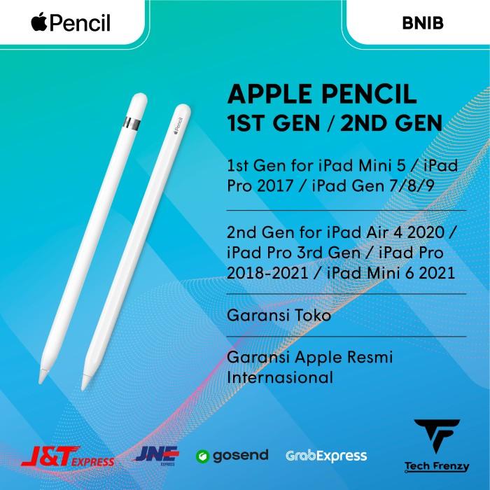 Terlaris Apple Pencil 1St Gen / Apple Pencil 2Nd Gen Bnib Original