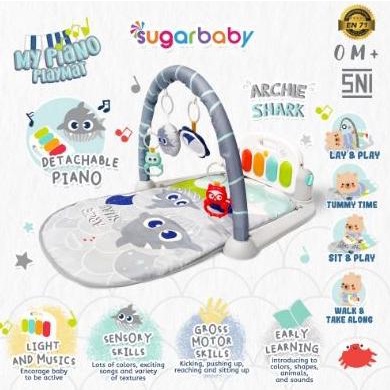 Sugarbaby Piano music Playmat Baby Playgym Sugar Baby Musical Playmat
