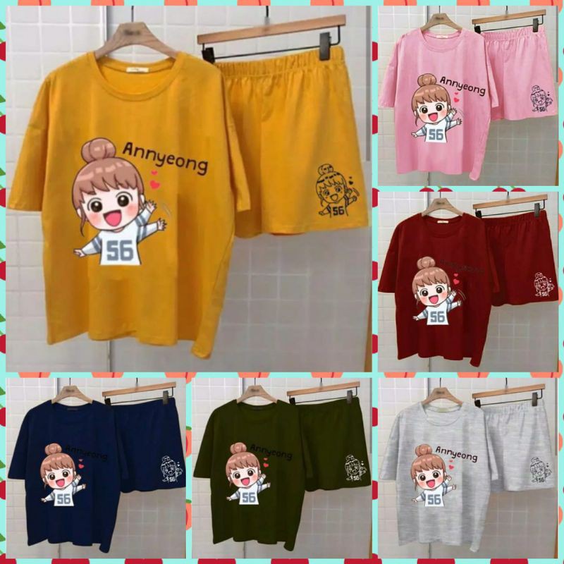 NUZ JAYA.Co  Setelan ANNYEONG