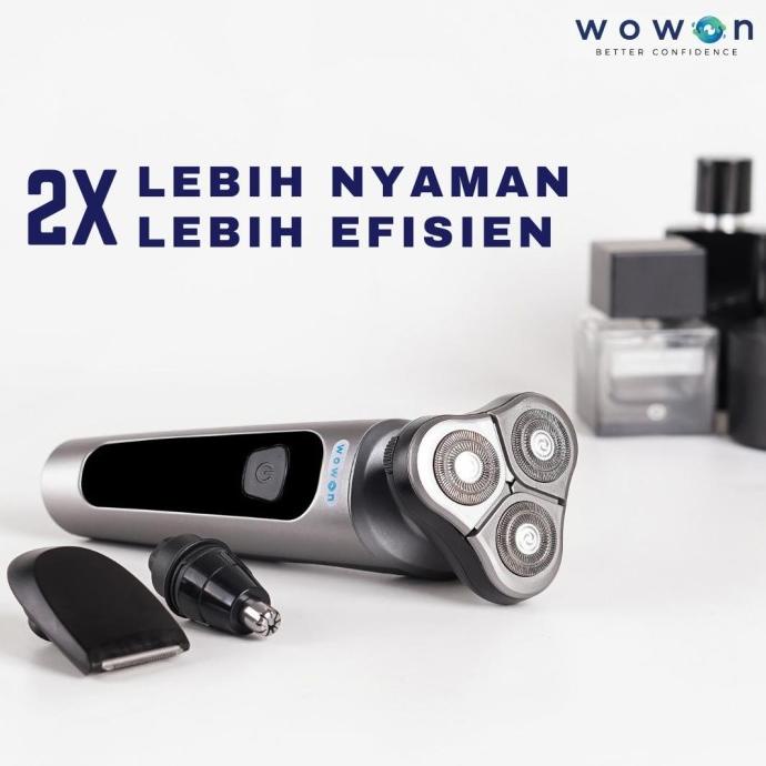 Wowon 4in1 Pro Series Electric Shaver (Alat Cukuran jenggot dan kumis)
