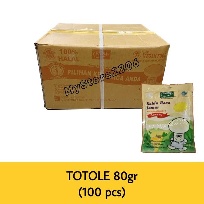 

[1 DUS] TOTOLE Kaldu Rasa Jamur HALAL 80 gram / 80gr [1 DUS]