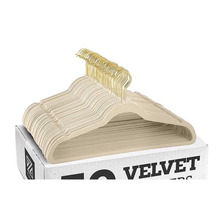 Gantungan Velvet Hanger Hanger Beludru Premium Luxury Hanger Gantungan Baju