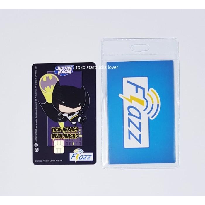 Terlaris Flazz Bca Gen 2 Saldo 0 Batman True Heroes Wear Masks