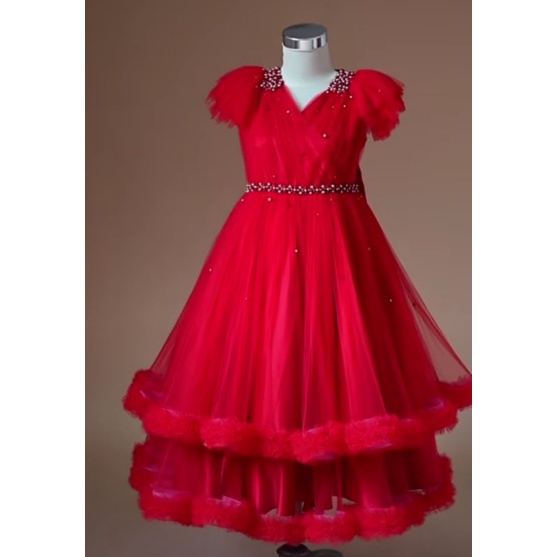 Gaun Ultah Anak kualitas Premium/Baju Ultah Anak/Dres Anak/Gaun Anak Perempuan/Baju Anak Perempuan/P