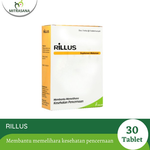 Rillus - Suplemen Probiotik untuk Pencernaan