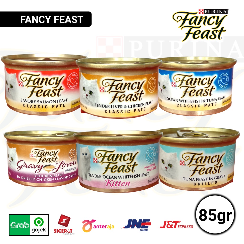 FANCY FEAST CAT WET FOOD 85GR all variant