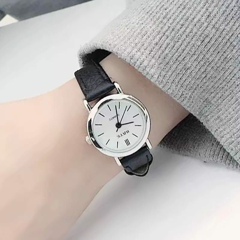 Jam Tangan Wanita Kulit Terlaris Water Resistance Bisnis Import Korean Style