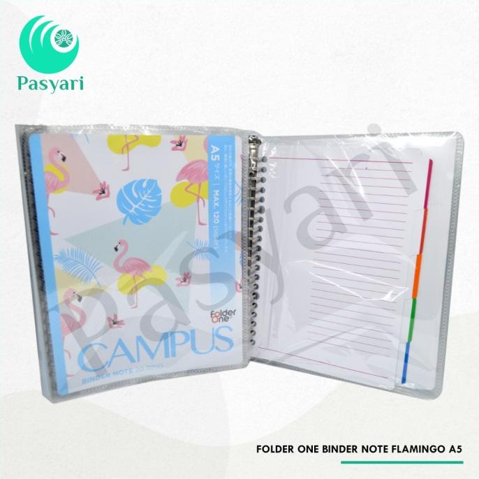 

Folder One Binder Note Flamingo A5 \ Campus B5 jen03