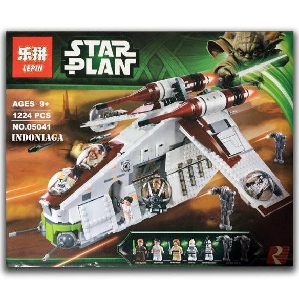 Hot Sale Star Wars Republic Gunship 1228Pcs 05041 75021 Lepin Bricks Terbaru