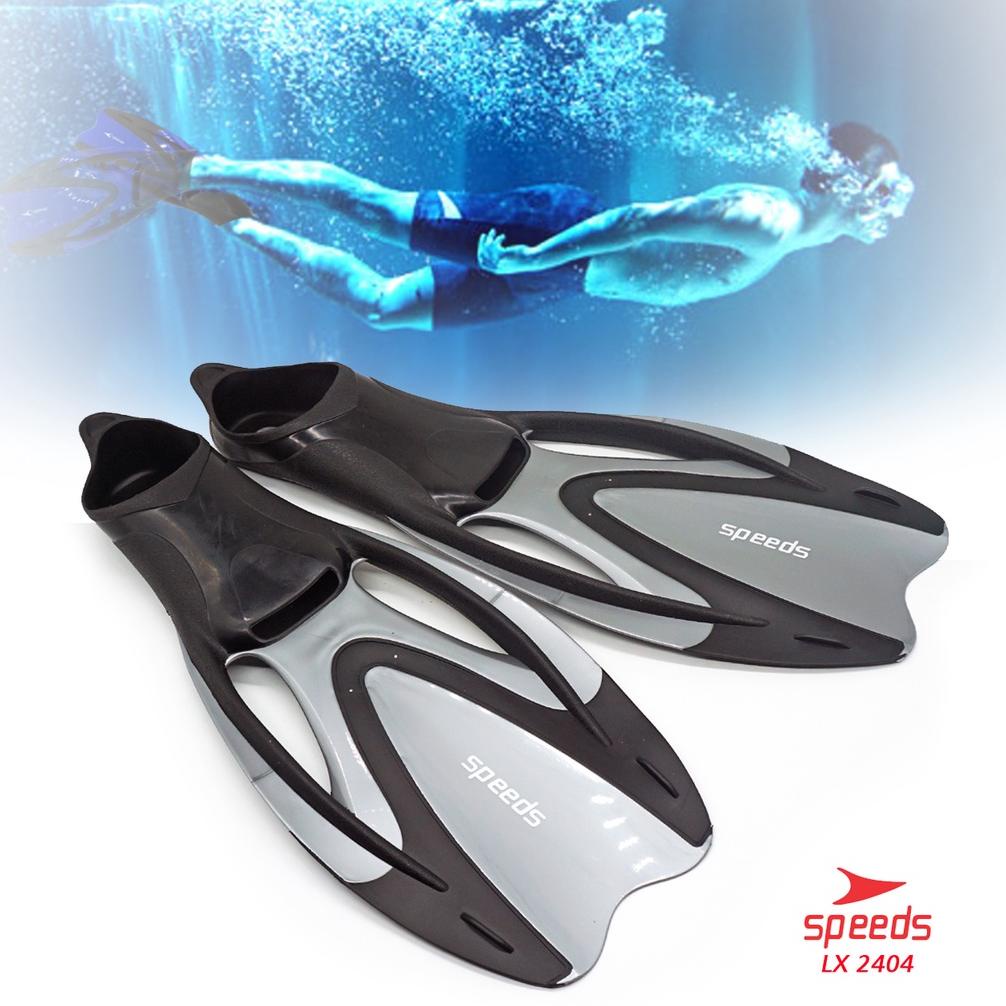 SPEEDS Fins Kaki Katak Selam Kaki Kodok Diving Fins Snorkeling Fins 2404