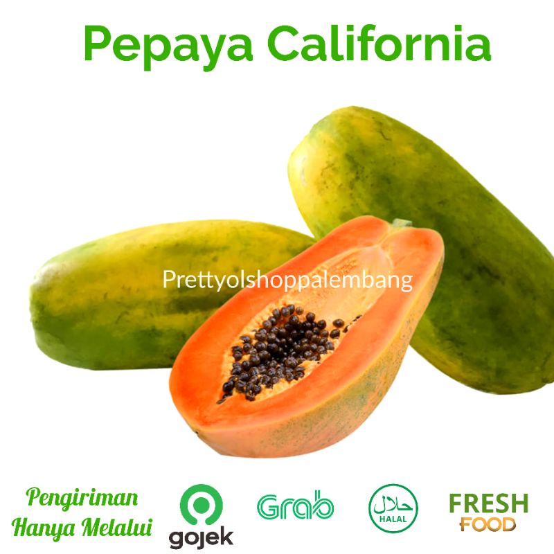 

[PALEMBANG] PEPAYA CALIFORNIA 1 BUAH - SAYUR BUAH IKAN SEGAR ONLINE PRETTY OLSHOP PALEMBANG