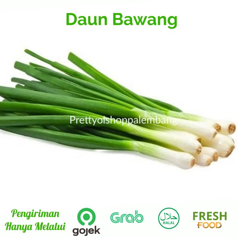 

[PALEMBANG] DAUN BAWANG 250 GRAM - SAYUR BUAH IKAN SEGAR ONLINE PRETTY OLSHOP PALEMBANG