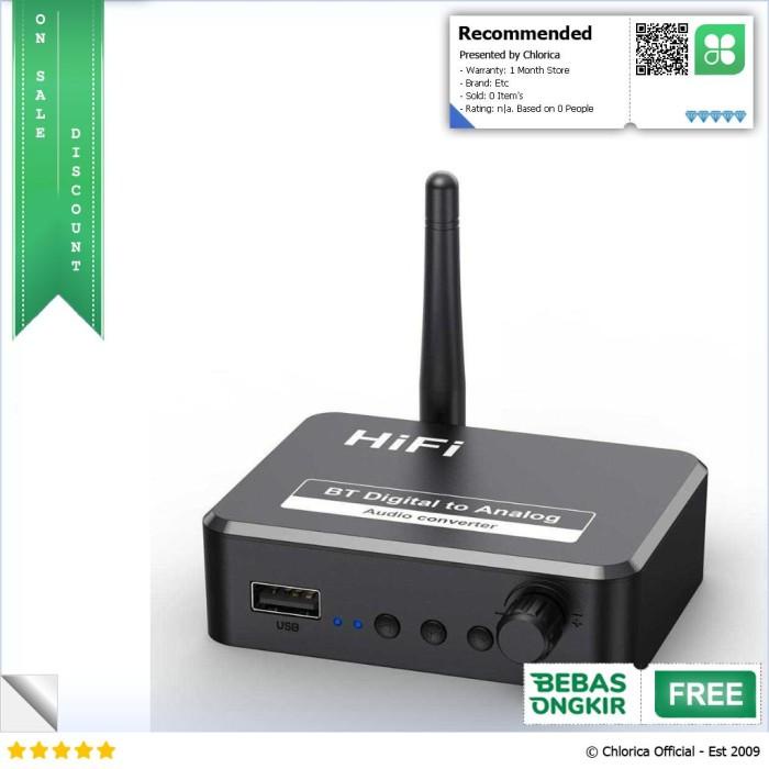 Terlaris Vaorlo Dac Audio Bluetooth 5.1 Receiver Hifi Digital To Analog - Bls-B