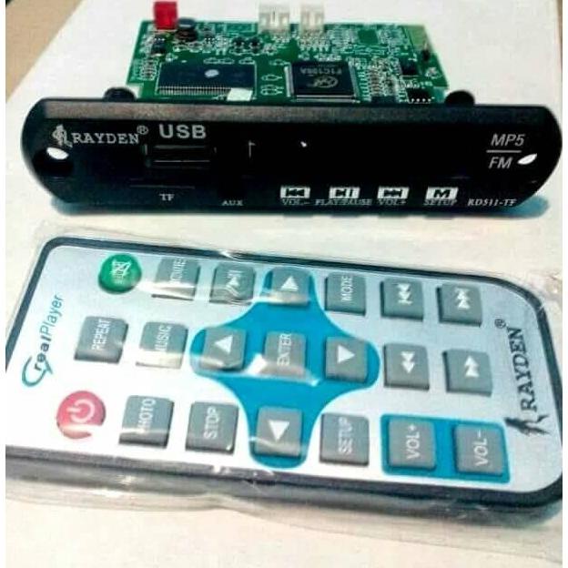 MODUL MP5 VIDEO PLAYER FM RADIO KIT MP5 VIDEO PLAYER FM RADIO RAYDEN