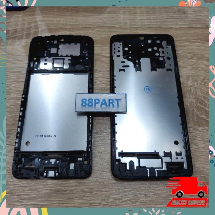Frame Bezel Tatakan Lcd Tulang Lcd Samsung A12 Ori