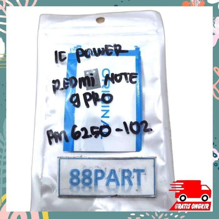 Ic Power Pm6250 - 102 / Redmi Note 9 Pro