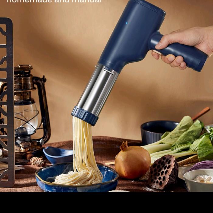 Terlaris Alat Mesin Pembuat Pasta Mie Udon Elektrik Otomatis Rechargeable