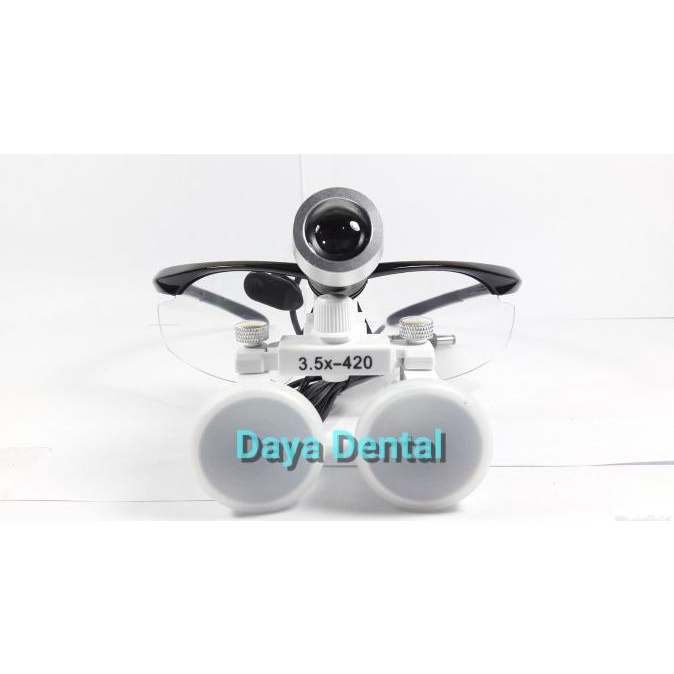 Dental loupe/kaca mata loupe/kaca mata pembesar dental endo