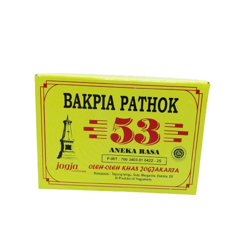 

Bakpia 53 Aneka Rasa