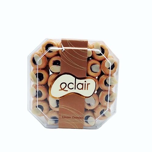 

Eclair Linzer Kue Kering