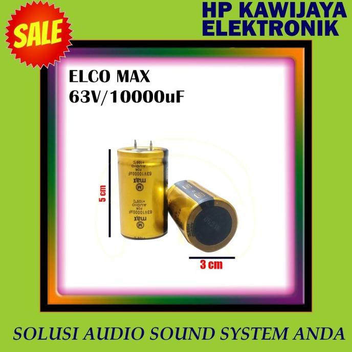 ```````] ELCO MAX 10000uf 63v max elco 10000 63 max 10000 mikro 63v