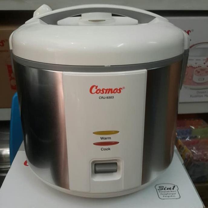[ Cosmos ] Rice Cooker / Magic Com Cosmos CRJ 9303 - Panci Stainless