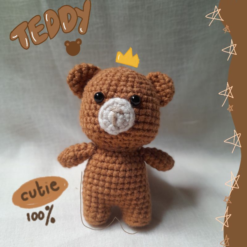 Teddy Choco Ball Keychain