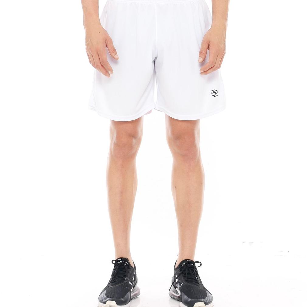 6,6 SecondShape - Celana Pendek Olahraga Pria Futsal Lari Training Gym Fitness Badminton Tennis Bask