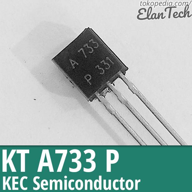 Transistor A733 P Original KEC KTA733 subs 2SA733 Bipolar PNP Elan73c