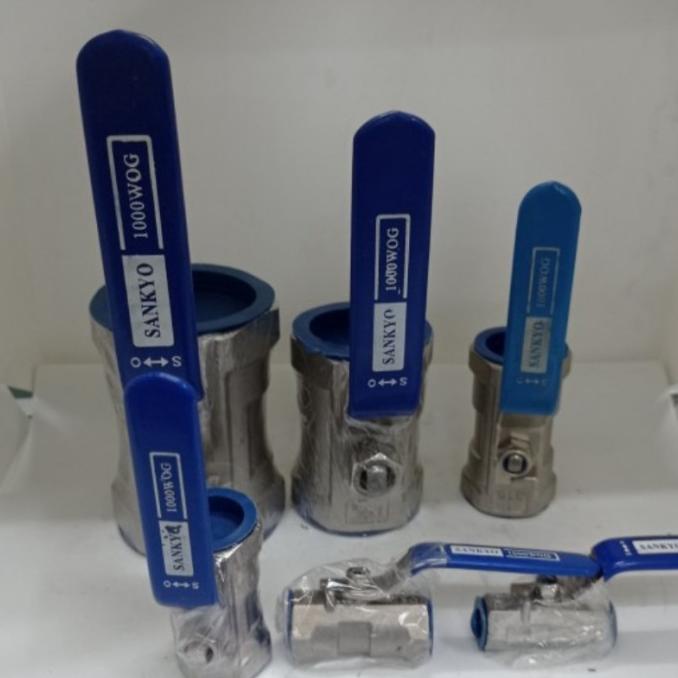 Ball Valve Sankyo Stainless Ss316 2.5 Inch