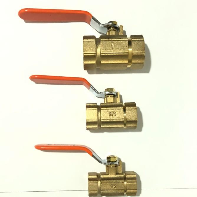 Stop Kran Kuningan Soligen 1 " / Ball Valve Keran Air 1" Inch