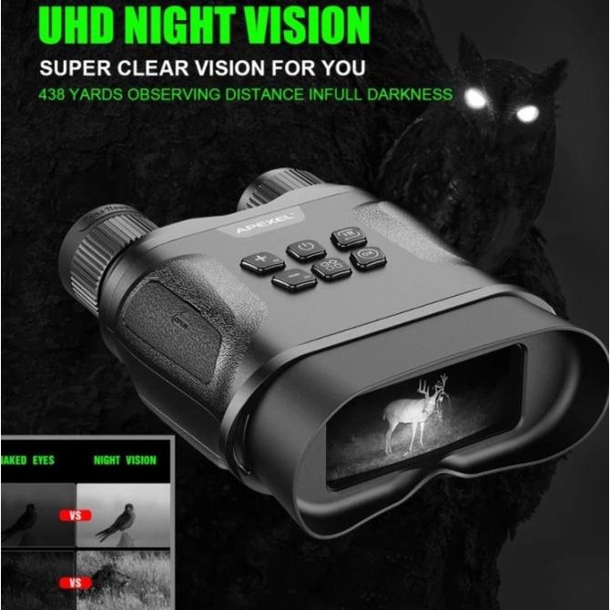 Apaxel Teropong Night Vision Video Recorder Monocular telescope keker