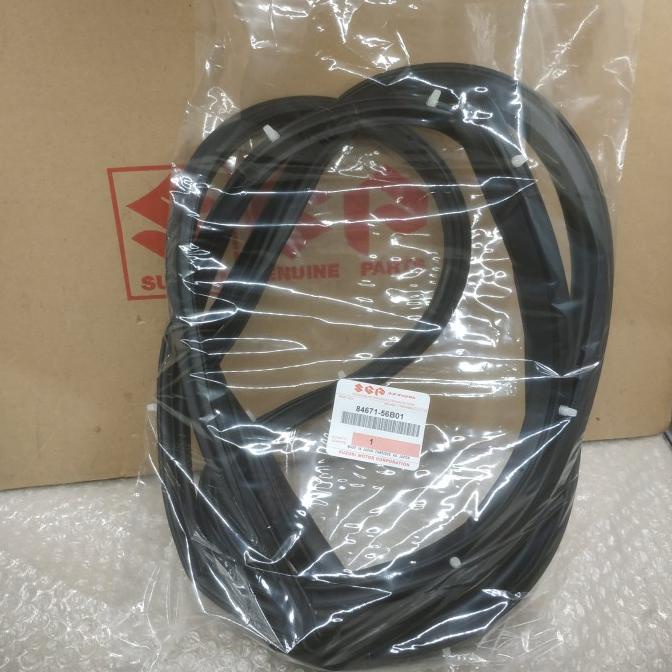84671-56B02 Weatherstrip Rear Door LH Vitara Lama, Escudo, Sidekick separe part suzuki termurah