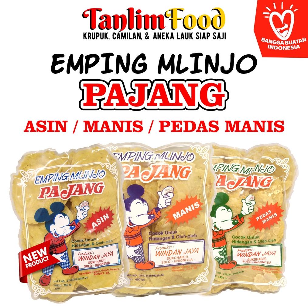 

Emping Melinjo / Belinjo Pajang Asli Solo - Asin / Manis / Pedas Manis Best Seller