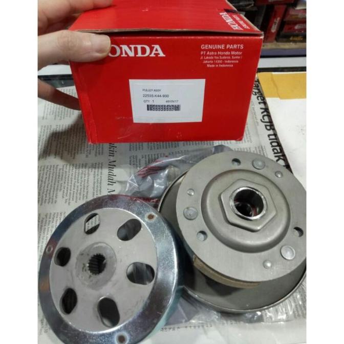 pulley pully puli set assy honda beat fi esp new beat pop k44 original