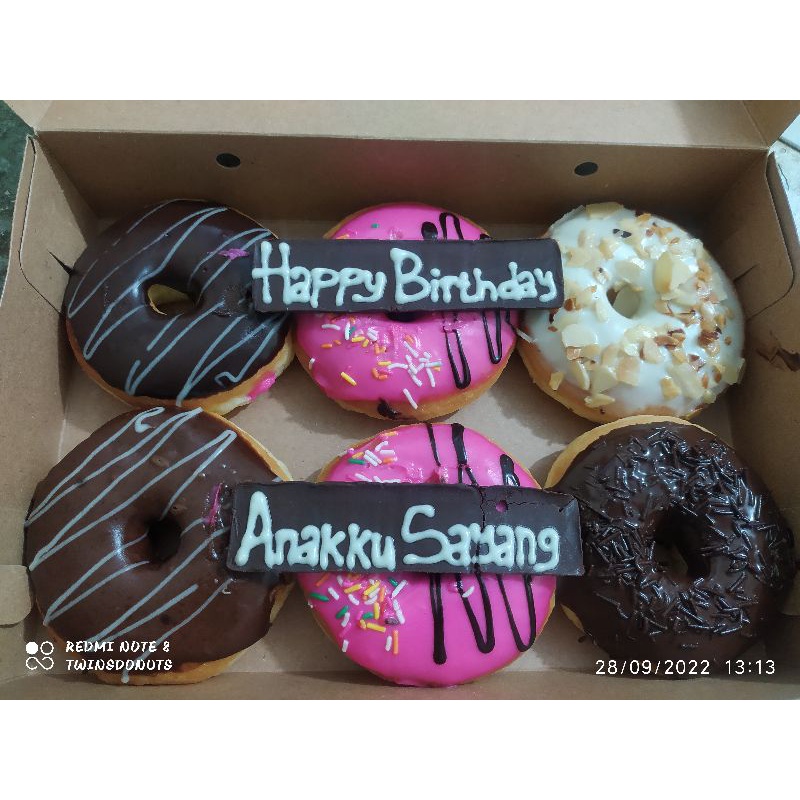 

donat ucapan/donat ulangtahun