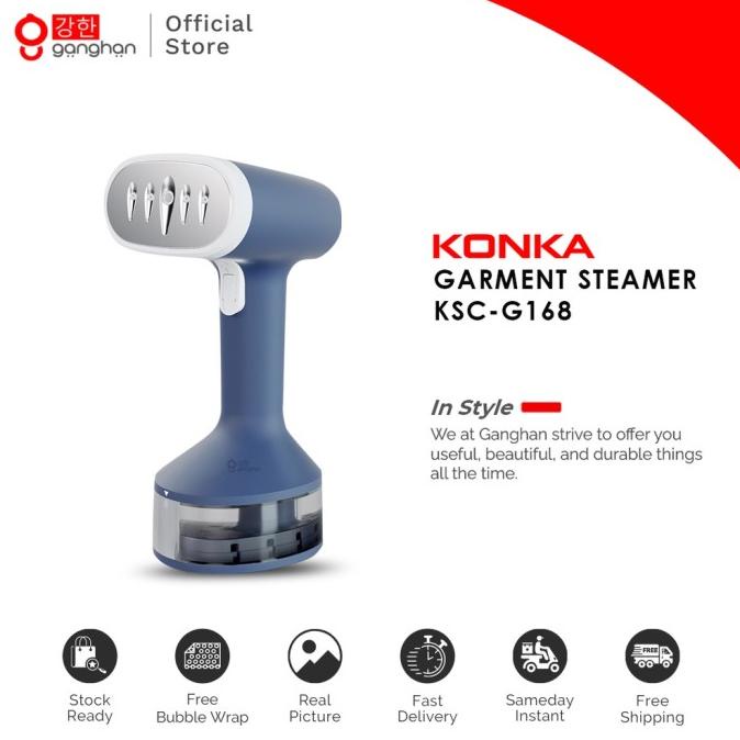 Konka Garment Steamer | Setrika Uap Genggam - Ksc-G168(We) Nindea_Store