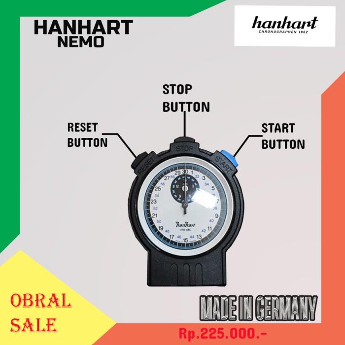 Stopwatchku Stopwatch Olahraga Hanhart Nemo 1/10 Sec Original Obral Sale