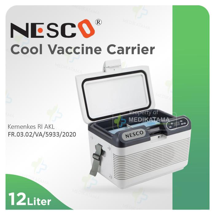 Cooling Nesco Vaccine Carrier Tempat Cooler Box 12L